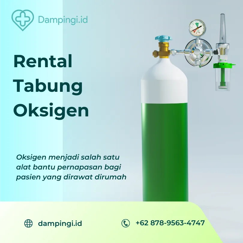 Oksigen 1 Kubik alat kesehatan