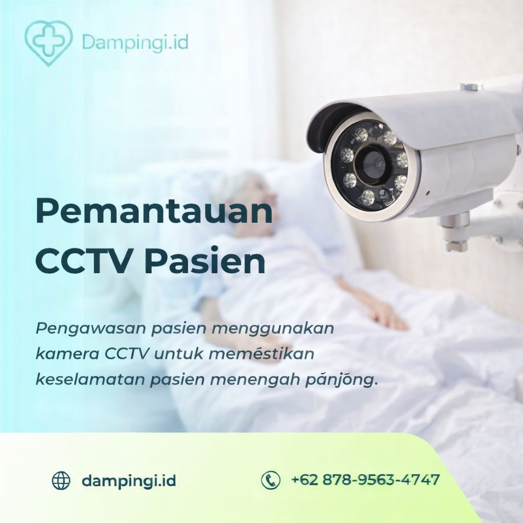 Pemantauan CCTV alat kesehatan