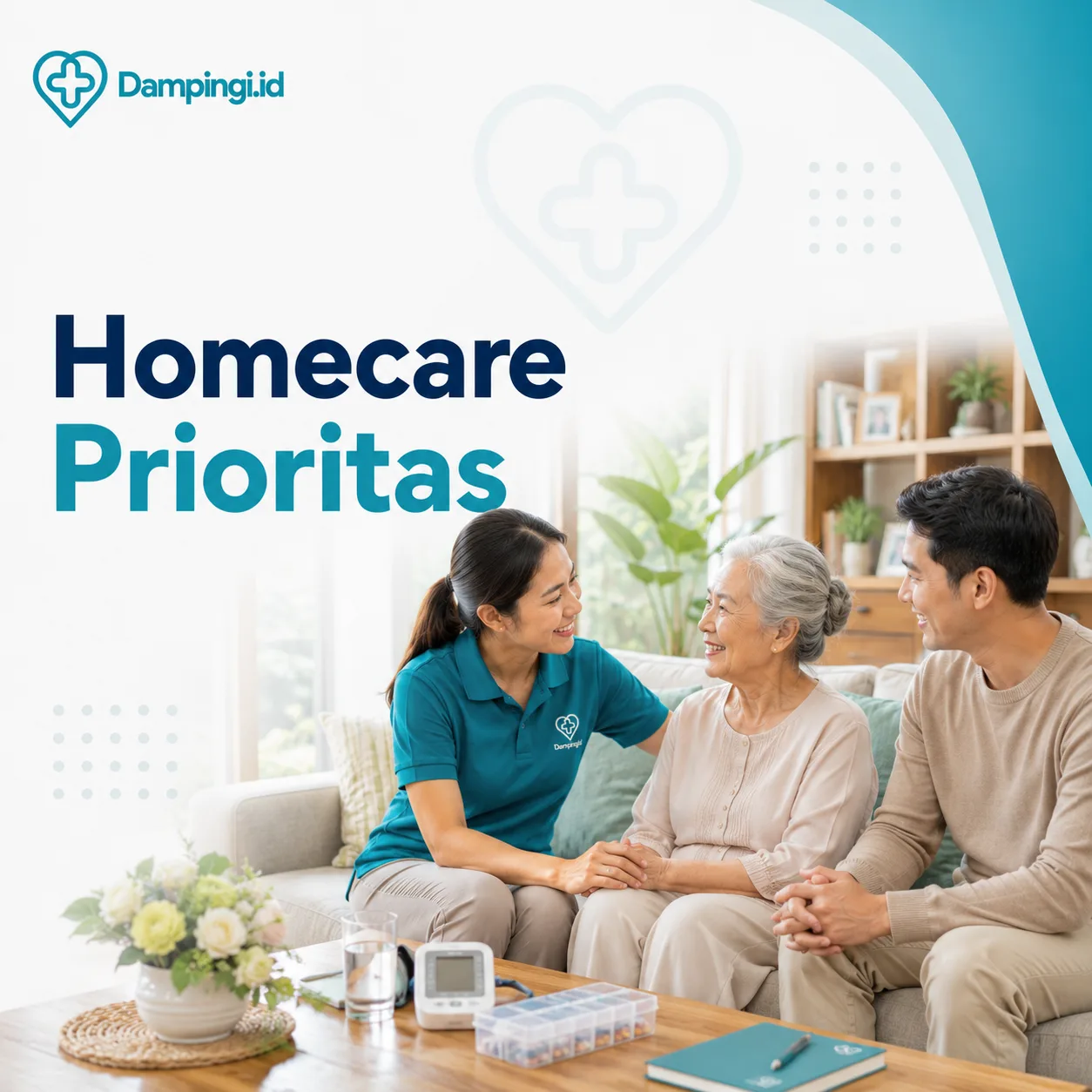 Sewa Homecare Prioritas Dampingi.id di Padang | Dampingi